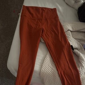 lululemon athletica Rust Leggings